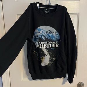 Vintage aesthetic Whistler Crewneck
